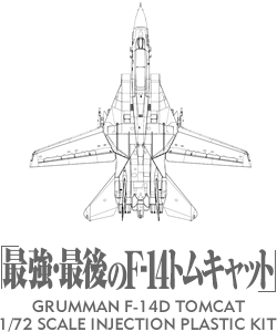 モデルグラフィックス3号連続「マガジンキット」1/72 F-14Dトム 